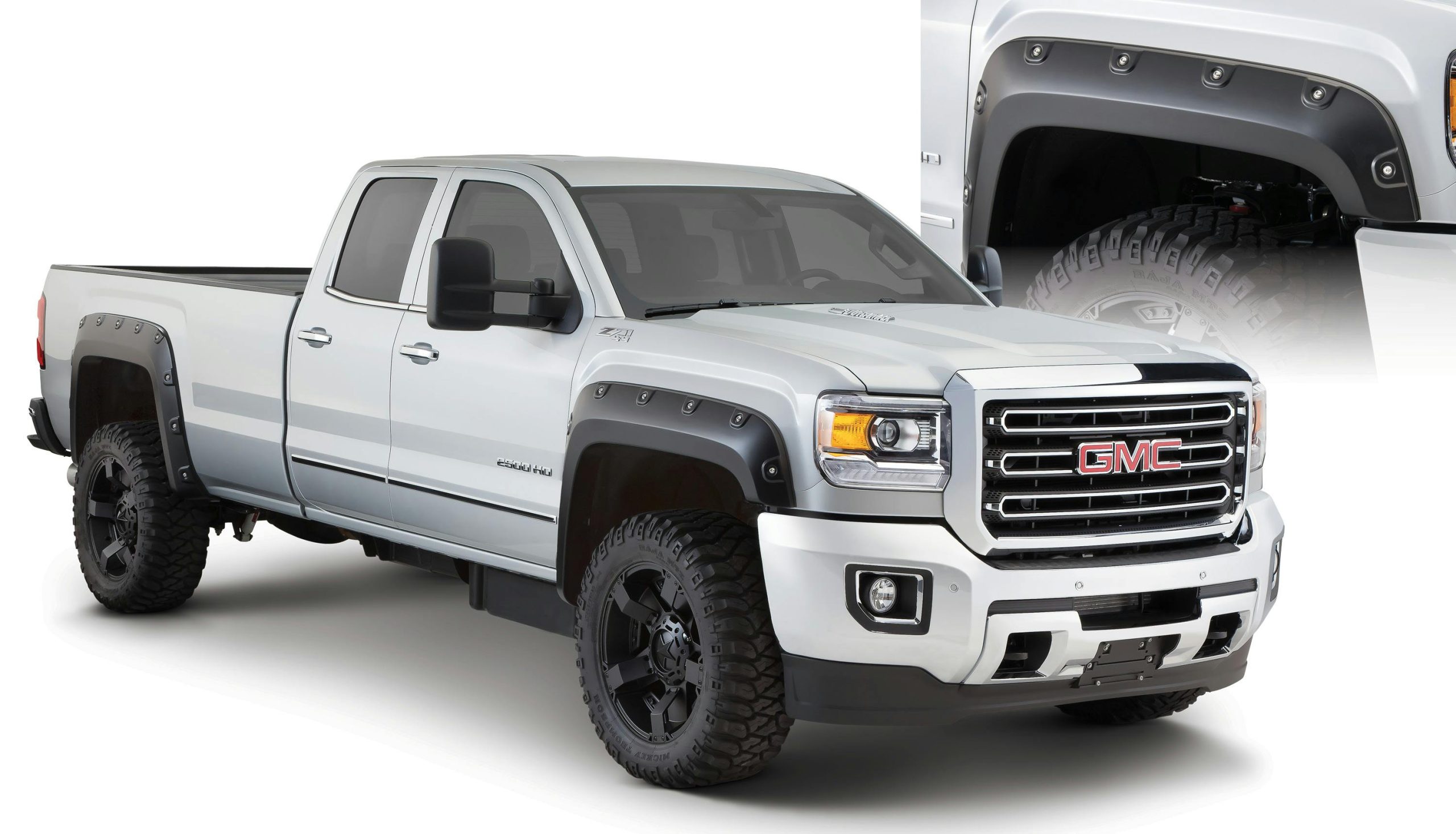 Bushwacker 40968-02 Fender Flares Boss Pocket Style 4Pc