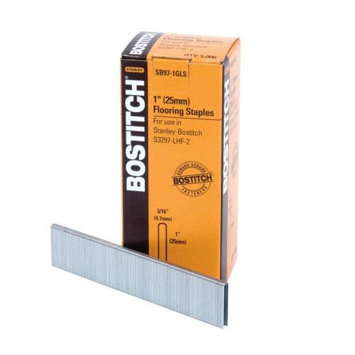 BOSTITCH Bostitch(R) 3/16" Crown x 1" Leg 20-Gauge Flooring Staples(12 Pcs)