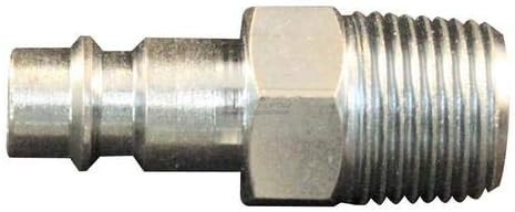 HI-FLO 3/8" MNPT PLUG V-STYLE STEEL