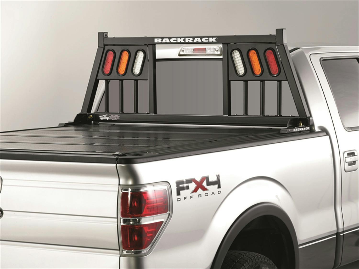 BACKRACK 147TL THREE LIGHT 17-24 F250/350/450 (Alnm Body)/99-16 F250/350/450; Excludes Lights