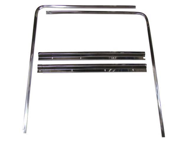 Reart Window Molding Set