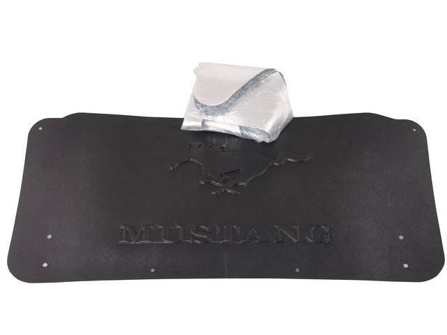 UNDER TRUNK LID COVER & INSULATION
