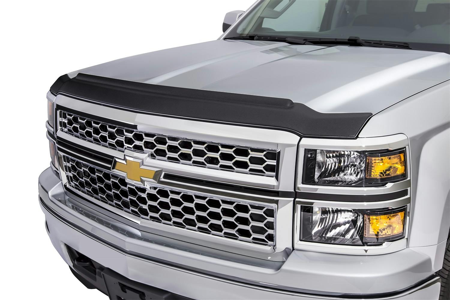 AVS 436003 Aeroskin II Hood Protector; Textured Black
