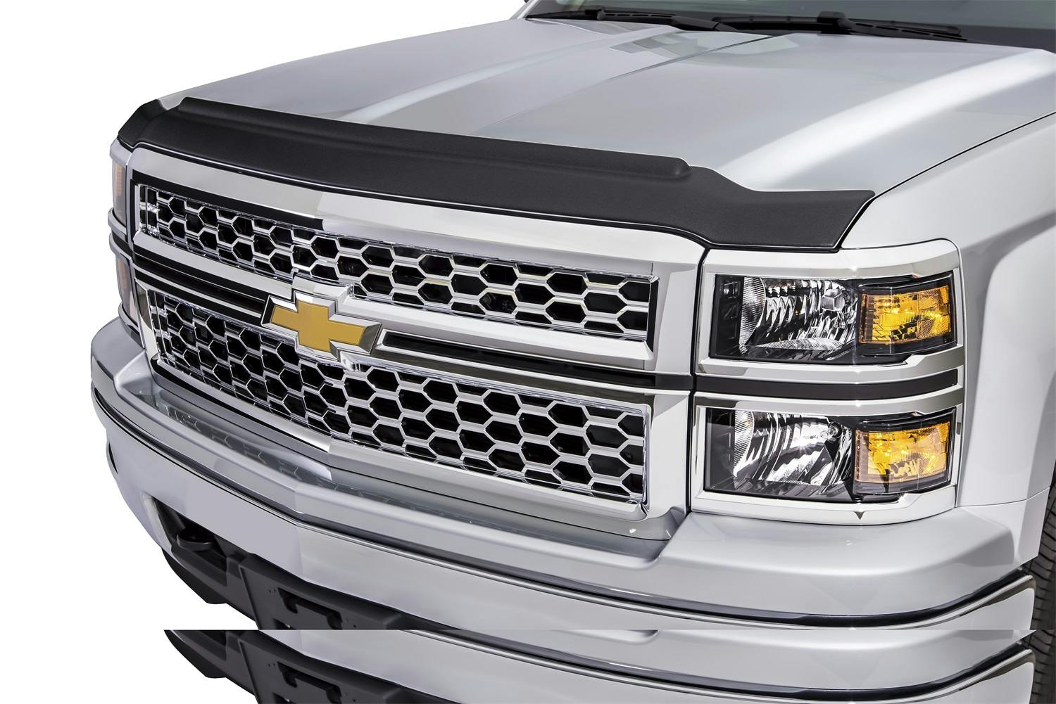 AVS 436062 Aeroskin II Hood Protector; Textured Black