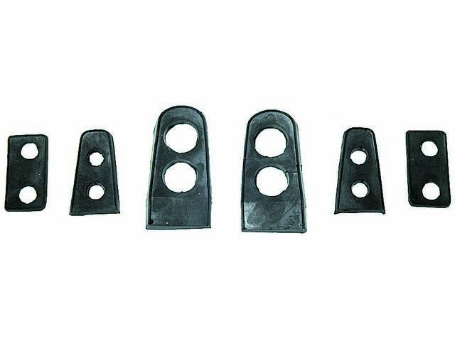 Rear Window Louver Gasket Set