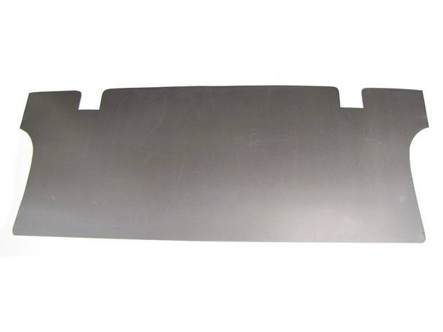 Rear Seat and Trunk Divider, custom steel