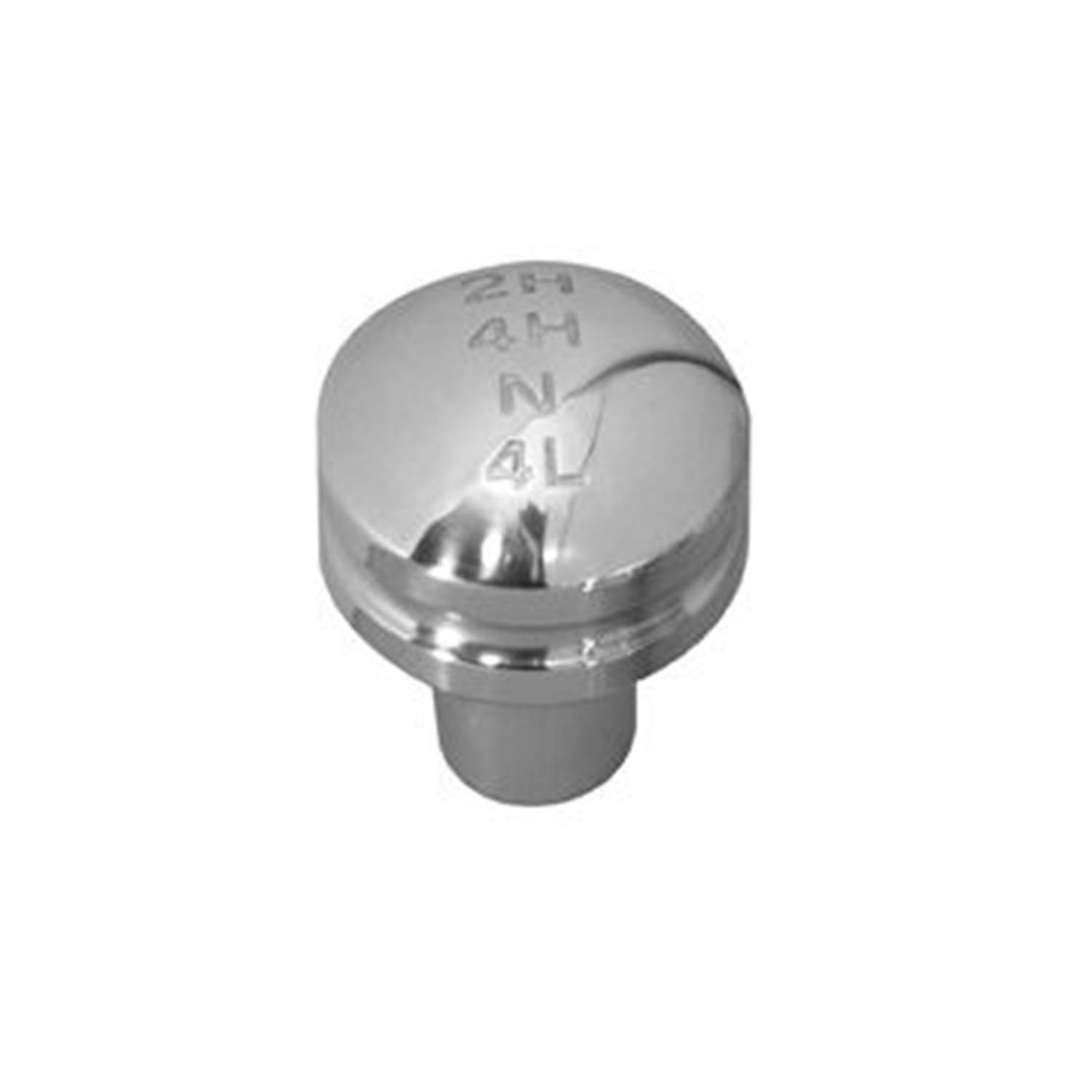 Rampage Products 46009 Billet Transfer Case Shift Knob; w/4 Wheel Drive Shift Pattern