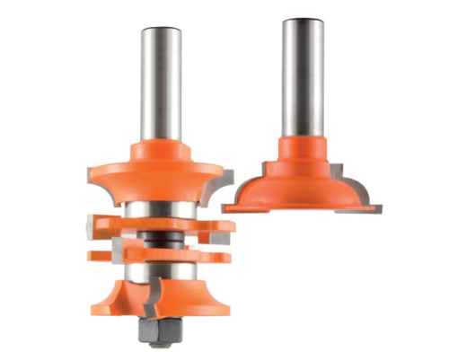 CMT 855.806.11,1'' + 57/64'',2-Piece Entry Door Router Bit Sets