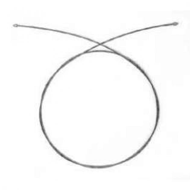 Full Size Chevy Emergency Brake Cable, Intermediate, With Turbo Hydra-Matic Transmission Or 4-Speed, 1967-1970