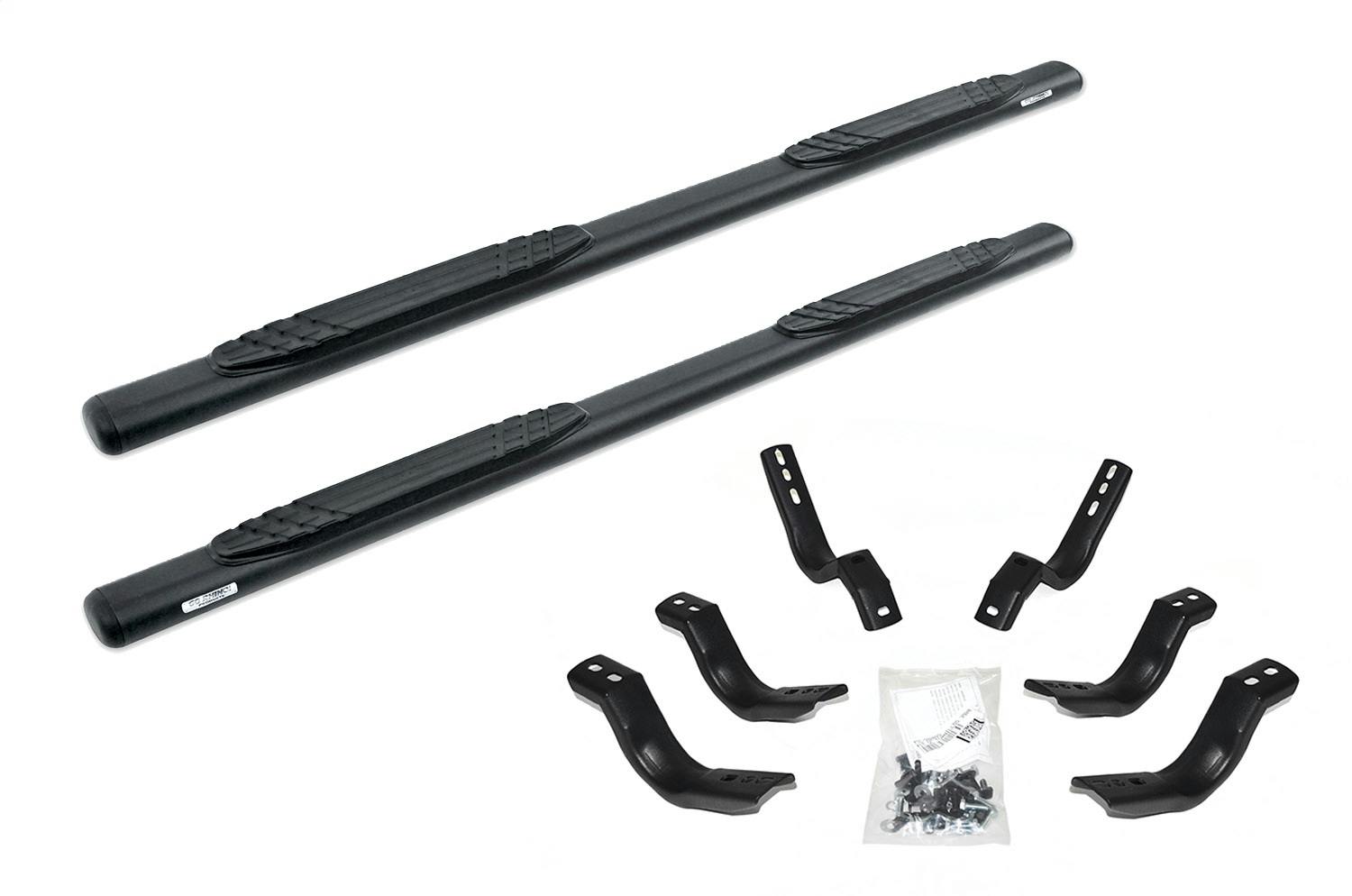 Go Rhino 684415552T 4" OE Xtreme Side Steps with Mounting Brackets Kit