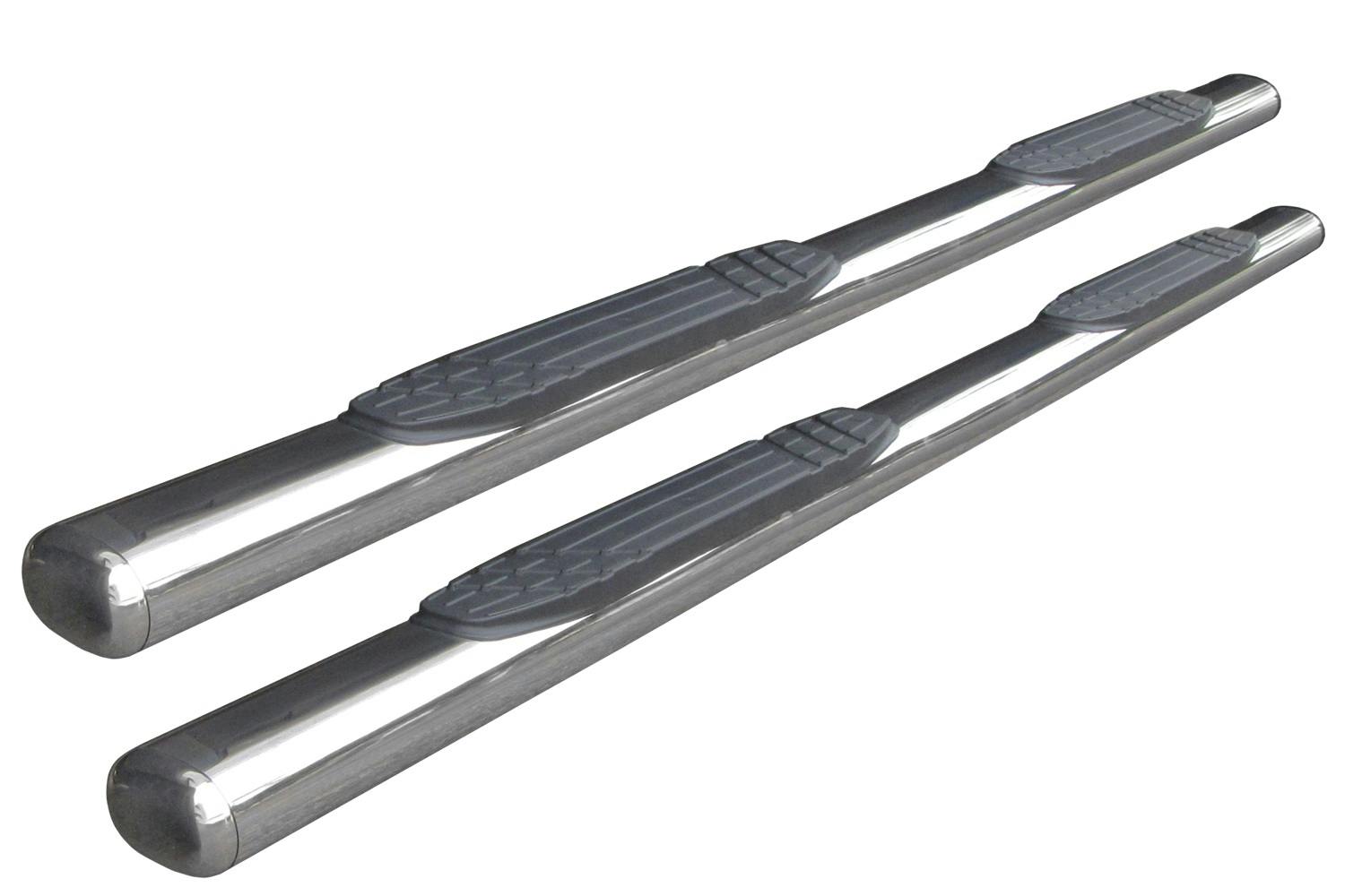 Big Country Truck Accessories 104401876 4" Fusion Side Steps - Complete Kit with Brackets