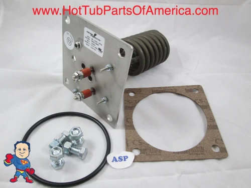 5.5kw Flanged Heating Element 5 Inch – Brett Aqualine Vita Spa Compatible with Gasket O-Ring