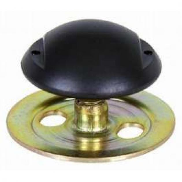 Firebird Door Glass Stop Bumper Assembly, Rear, 1968-1969