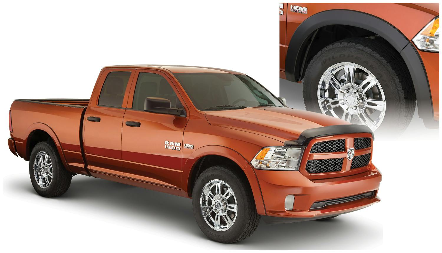 Bushwacker 50920-02 Fender Flares OE-Style 4Pc