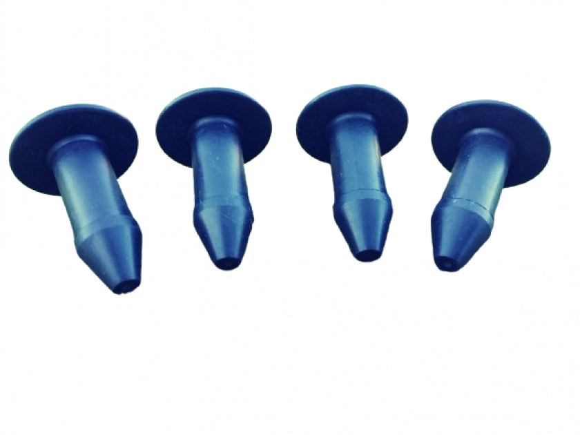 Redline Restomotive 1967-1969 Camaro / Firebird Firewall Insulation Pad Rubber Fastener Set