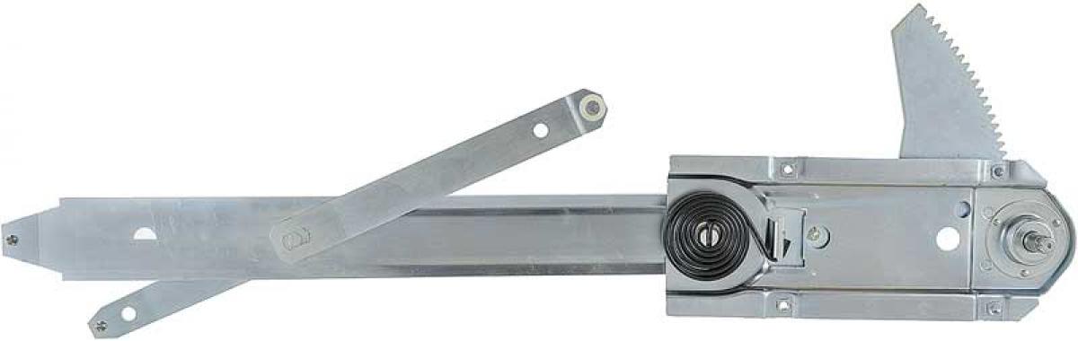1961-64 Buick, Chevy, Pontiac, Oldsmobile Full Size, Manual Front Door Window Regulator, 2 Door Hardtop, Convertible, LH Driver Side, Various Models