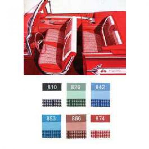 Full Size Chevy Seat Cover Set, Impala Converitble, 1960