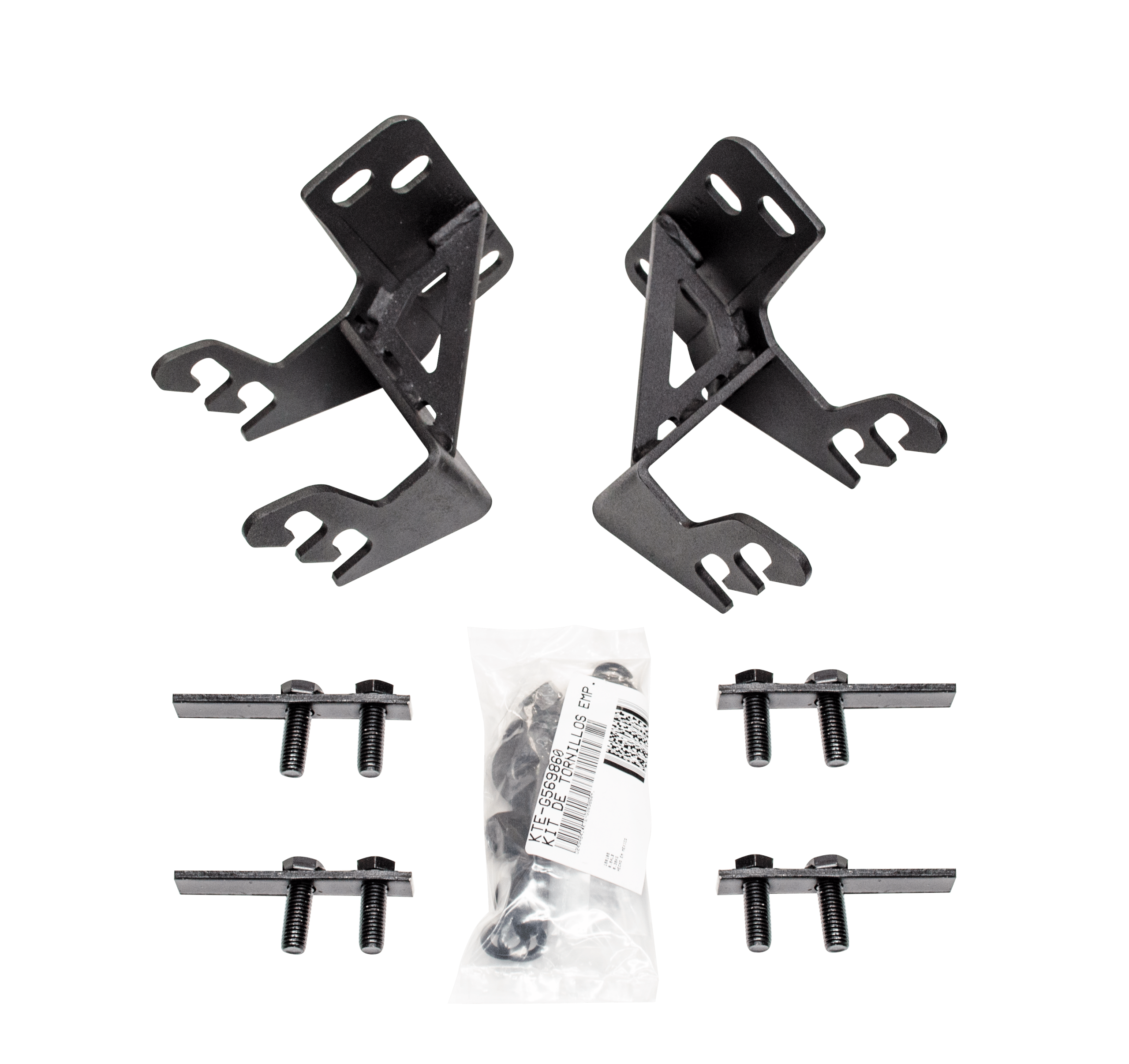 Go Rhino 569860TK RC4 LR Bull Bar or RC3 LR Skid Plate - Mounting Bracket Kit Only