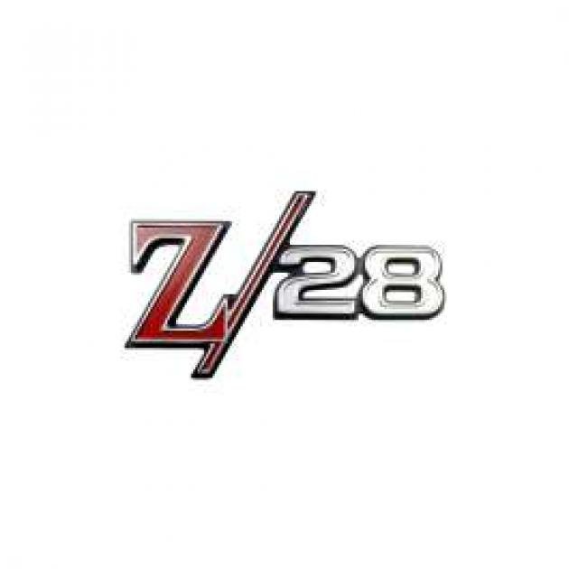 Camaro Metal Wall Sign, Fender Emblem, Z28, 1969