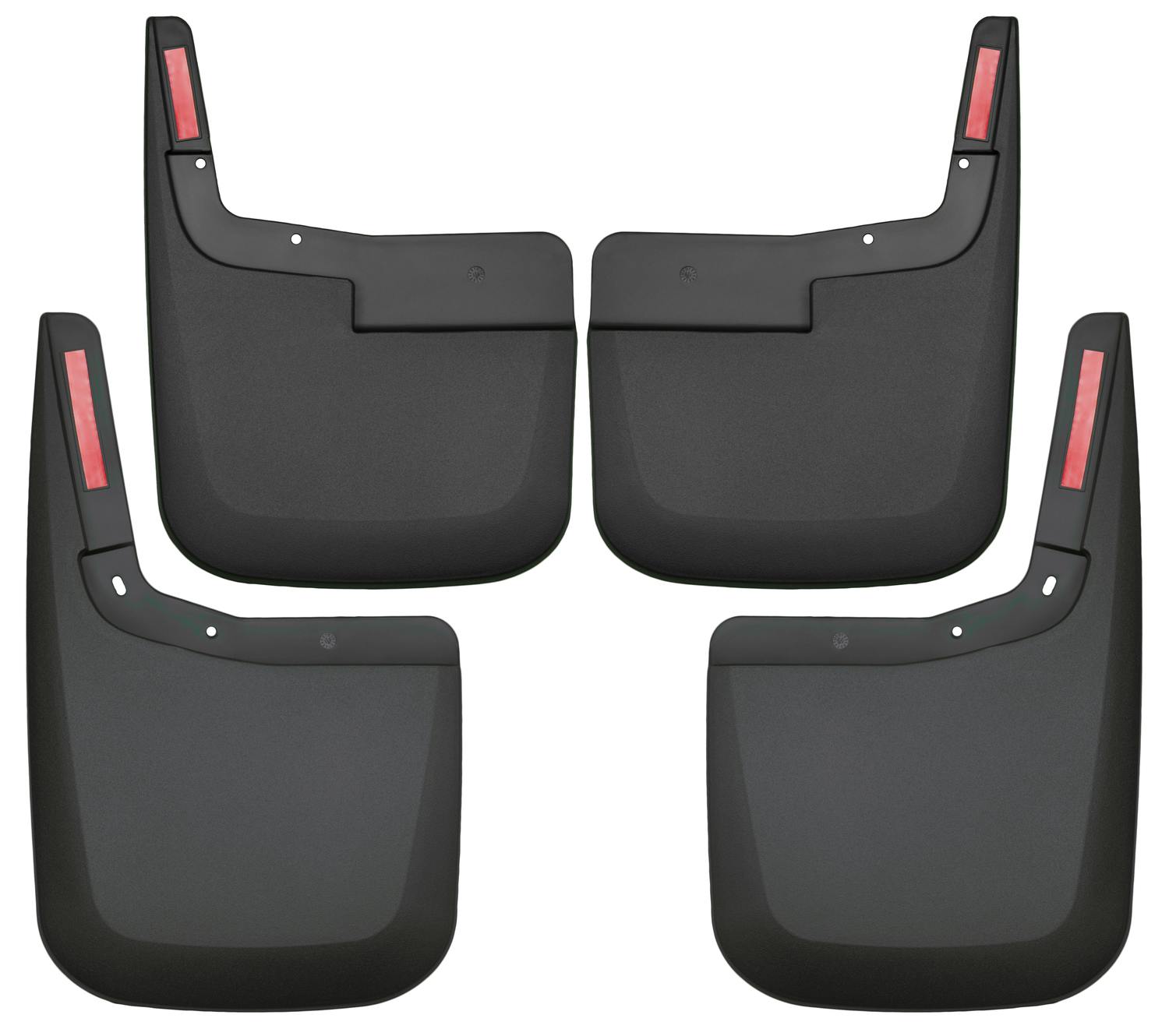 Husky Liners 58446 Custom Mud Guards - Front and Rear Mud Guard Set