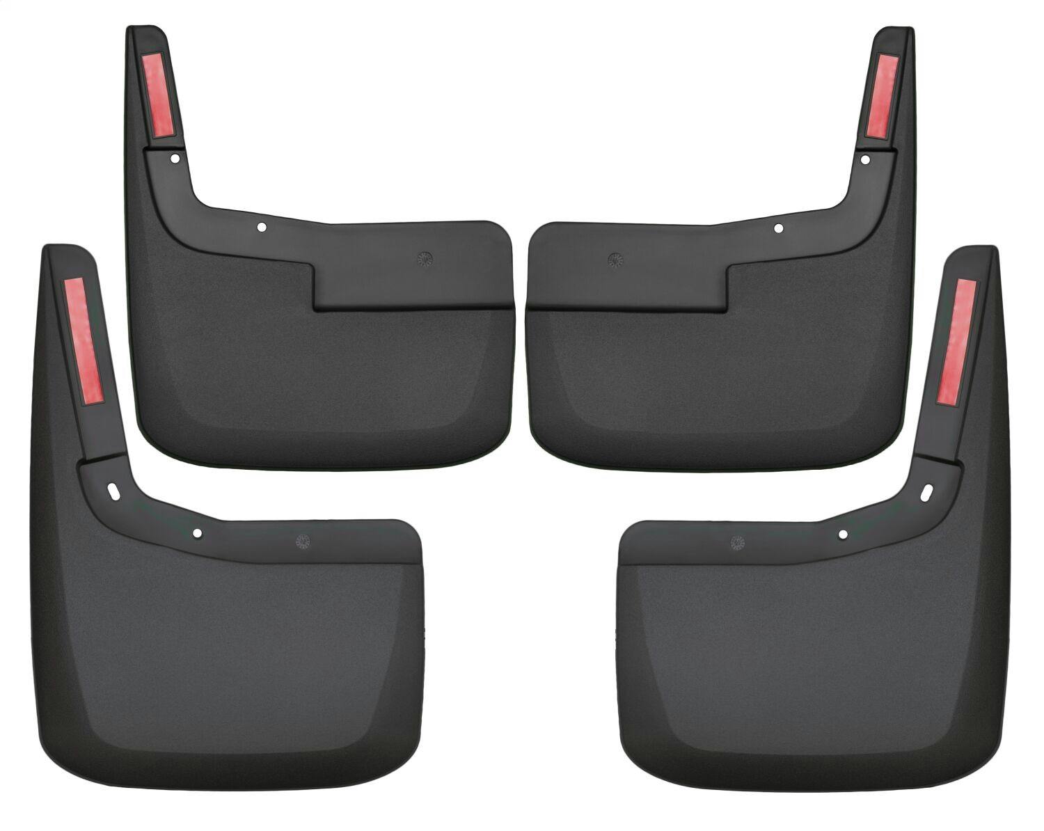 Husky Liners 58526 Custom Mud Guards - Front and Rear Mud Guard Set