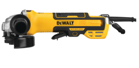 Dewalt DWE43214N 5" Brushless Paddle Switch Small Angle Grinder w/ Kickback Brake, No Lock-On