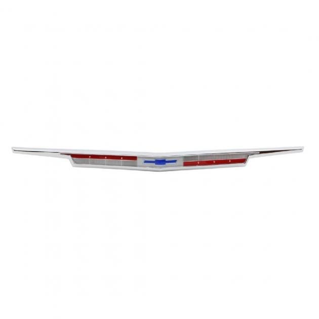 Trim Parts 63 Full-Size Chevrolet Hood Emblem Assembly, Each 2202