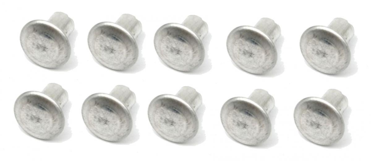 Redline Restomotive 1967-1968 Chevrolet Camaro Fastener, Rivet Kit For Rally Sport Headlight Door & Grille Molding, Natural