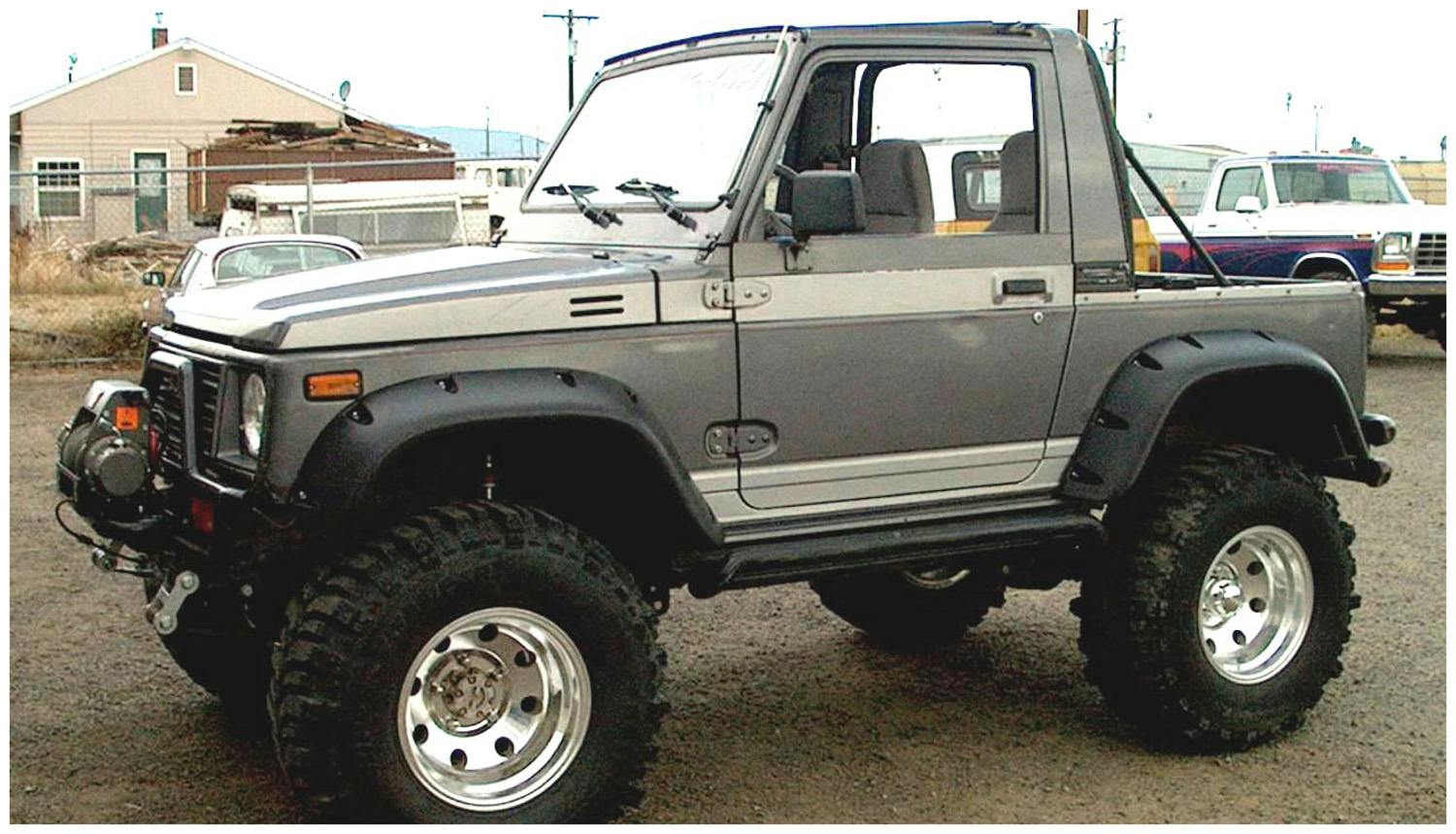Bushwacker 60015-07 Fender Flares Pocket Style 2Pc Front