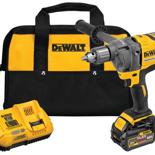 Dewalt DCD130T1 FLEXVOLT 60V MAX* Mixer/Drill Kit with E-Clutch System