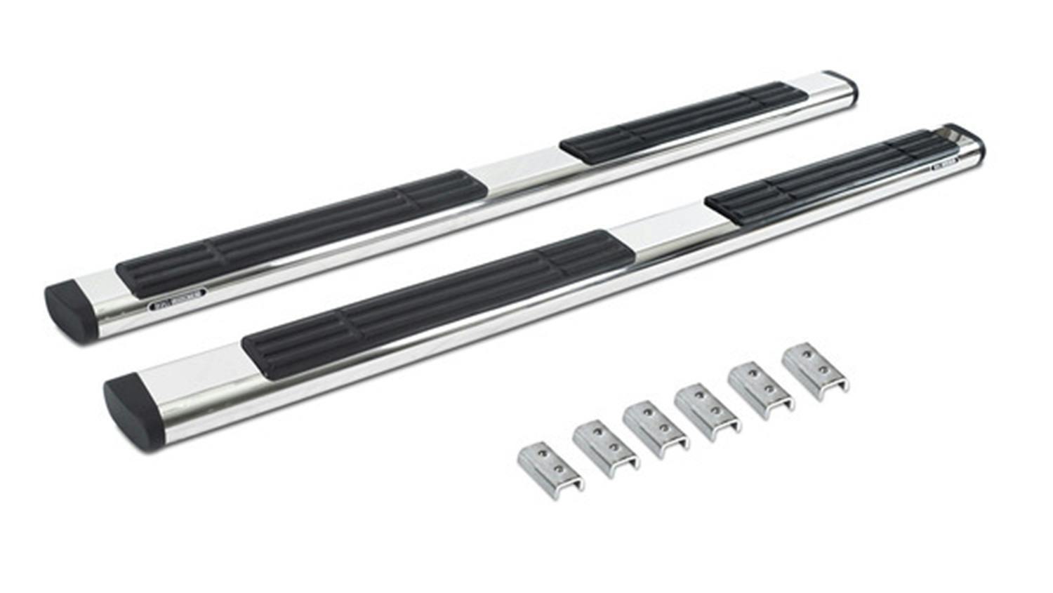 Go Rhino 686439987PS 6" OE Xtreme Side Steps with Mounting Brackets Kit