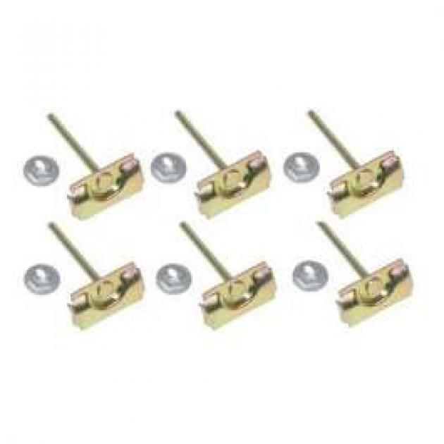 Full Size Chevy Upper Windshield Molding Clips, 1959-1960