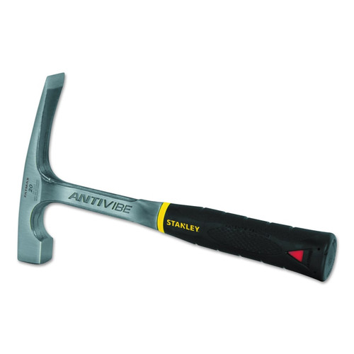 Stanley FatMaxAntiVibeBrick Hammer, 20 oz, 11 in, Steel