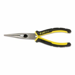 StanleyFATMAX Long Nose Pliers with Cutters, Precision, 8 1/16 in Long