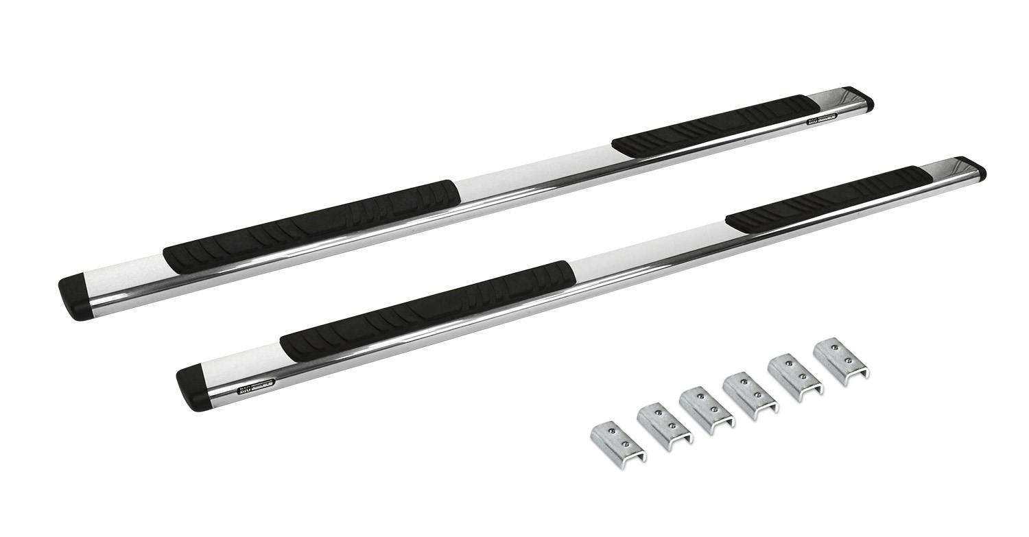 Go Rhino 685404580PS 5" OE Xtreme Low Profile Side Steps with Mounting Brackets Kit