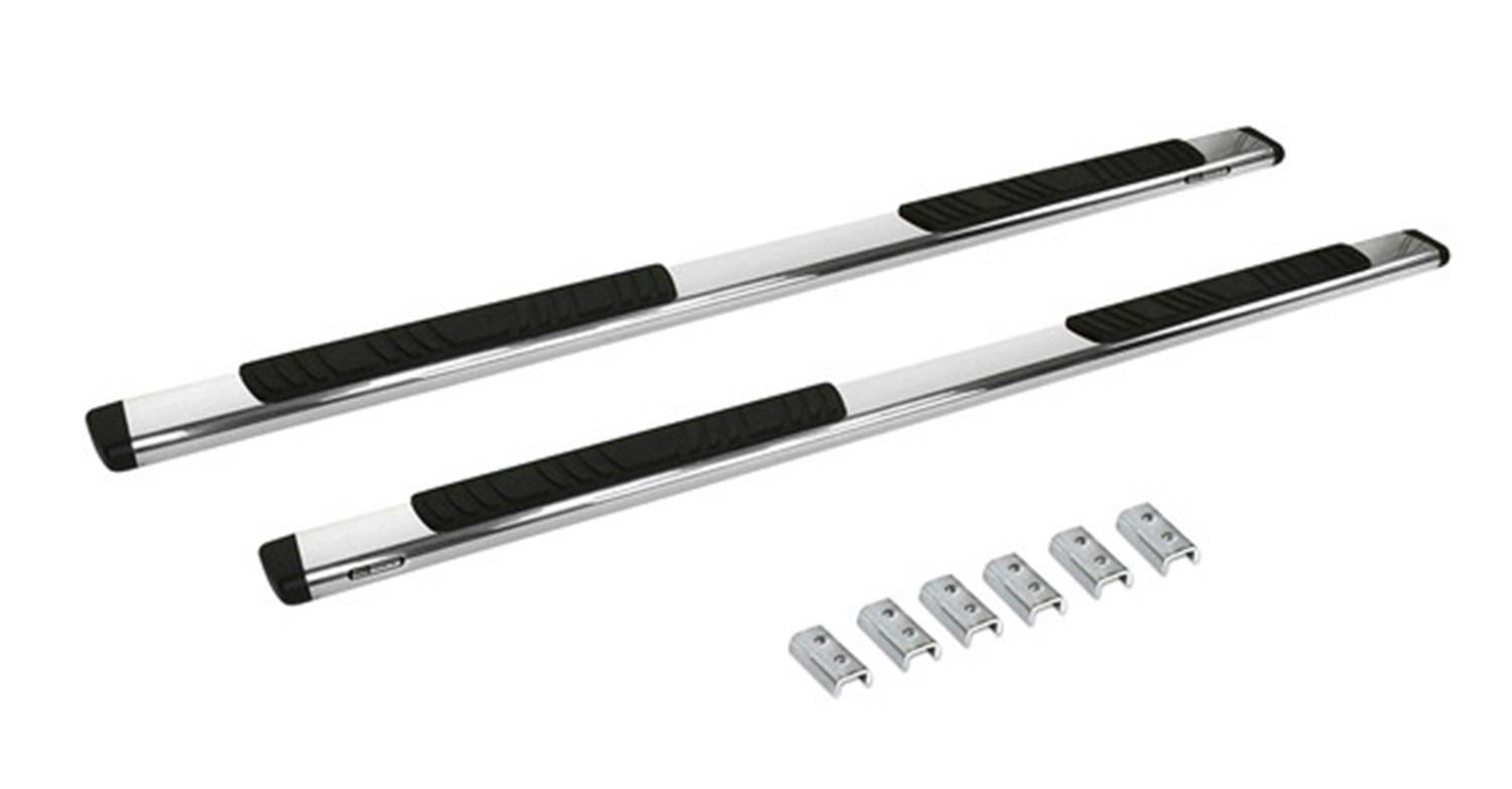 Go Rhino 685404787PS 5" OE Xtreme Low Profile Side Steps with Mounting Brackets Kit