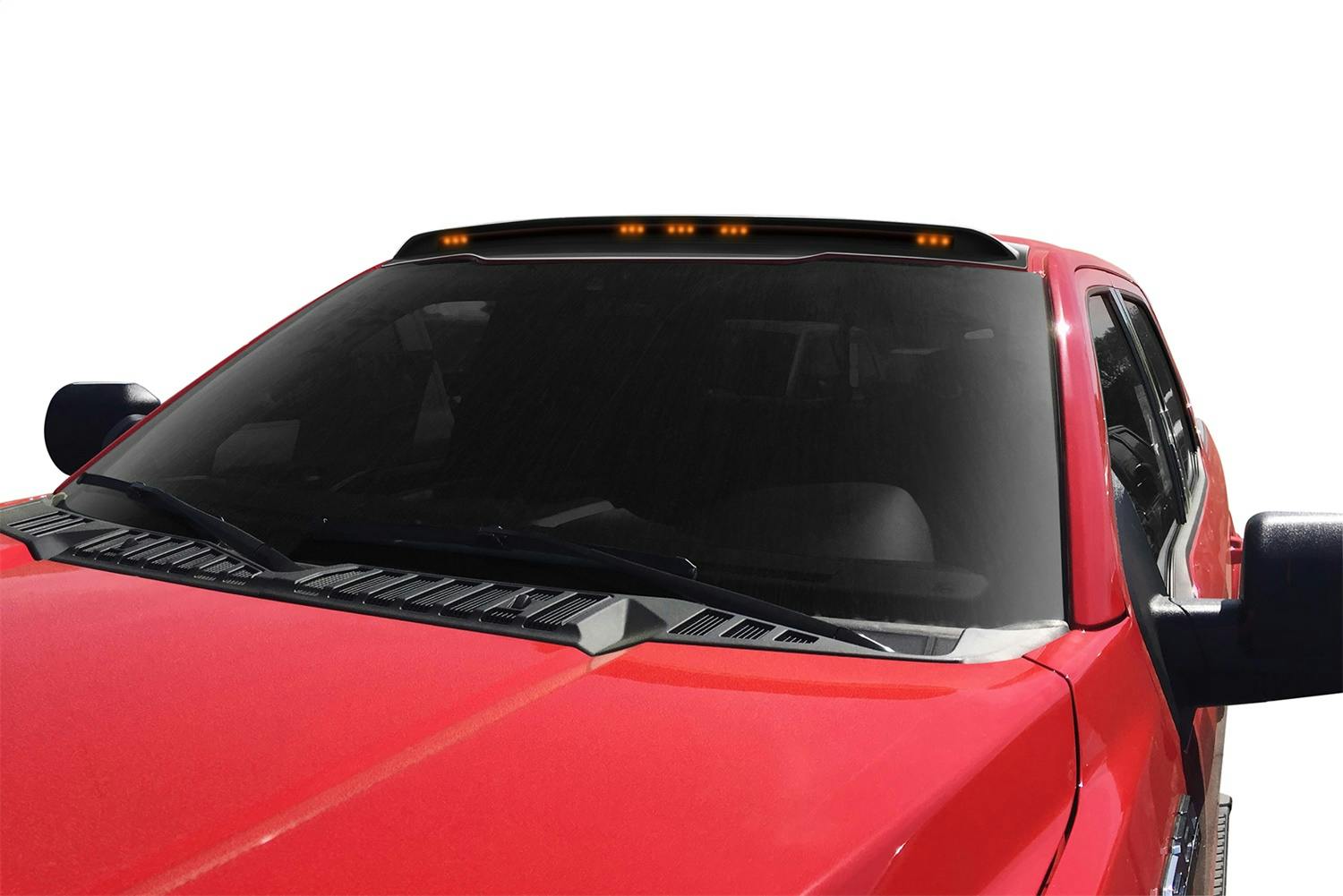AVS 698096 AeroCab Marker Light with five amber LED; Black