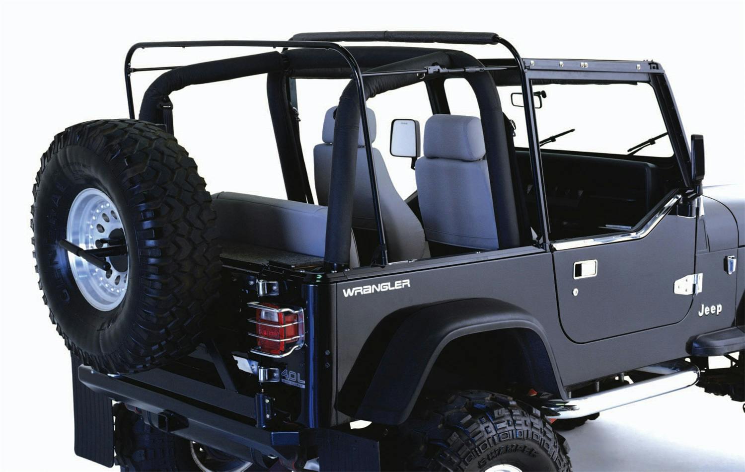 Rampage Products 69999 Soft Top Replacement Hardware with Adjustable Spreader Bar