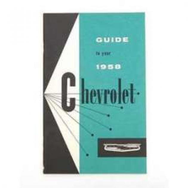 Full Size Chevy Owner's Manual, 1958