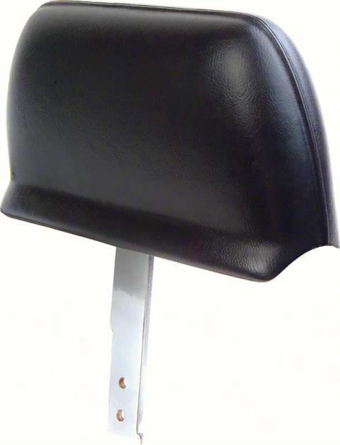 1967 Camaro, Firebird, Front Bucket Seat Headrest Assemblies, Black, Pair