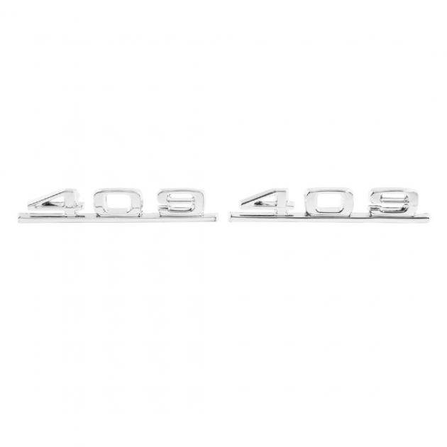 Trim Parts 62-63 Full-Size Chevrolet Front Fender Emblem, 409, Pair 2159