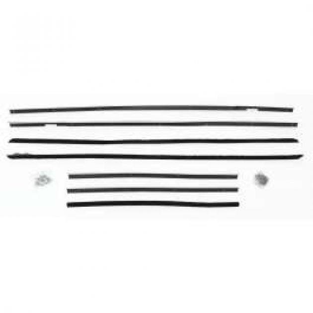 Full Size Chevy Window Felt Kit, 2-Door Sedan, Impala, 1965-1966