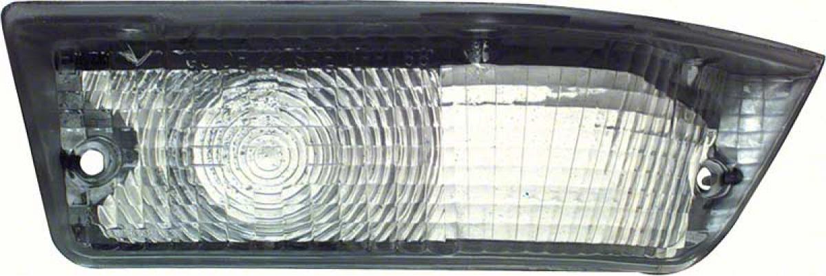 1968 Firebird, Park Light Lens, with GM Markings, LH Drivers Side