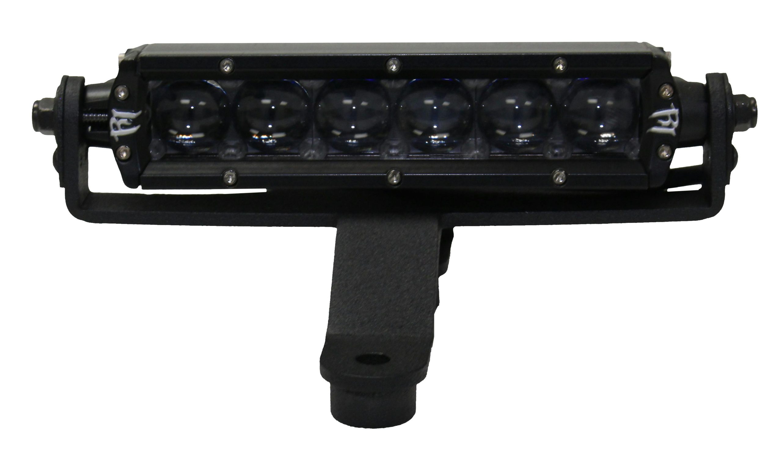 Go Rhino 730060T XE Windshield Cowl Light Mounts, Pair, for Jeep JL/JT, Fits 6" Sngle Row LED Bar