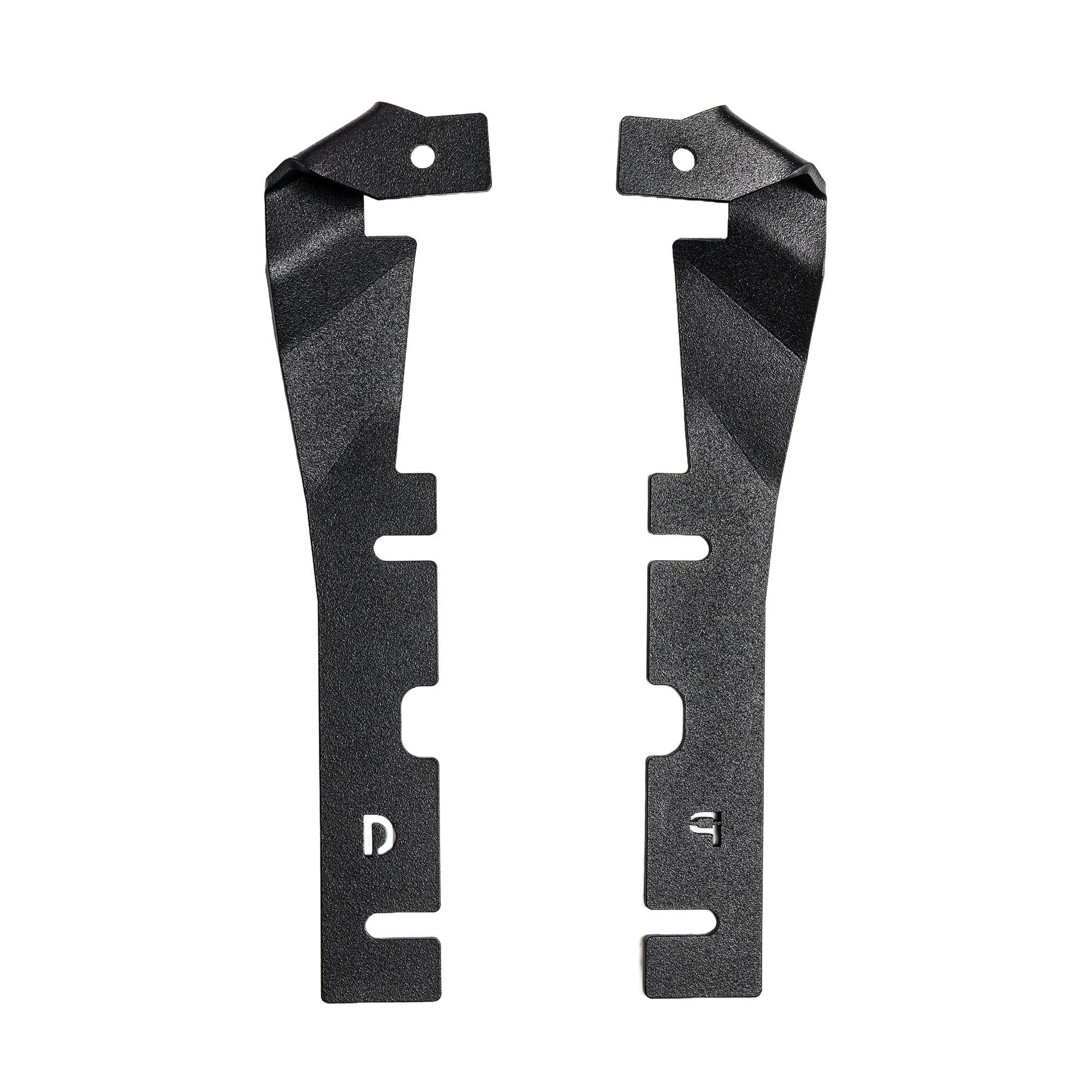 Go Rhino 732335T XE Hood Hinge Cube Light Mounts - 11-18 Ram 1500/19-24 Ram 1500 Classic