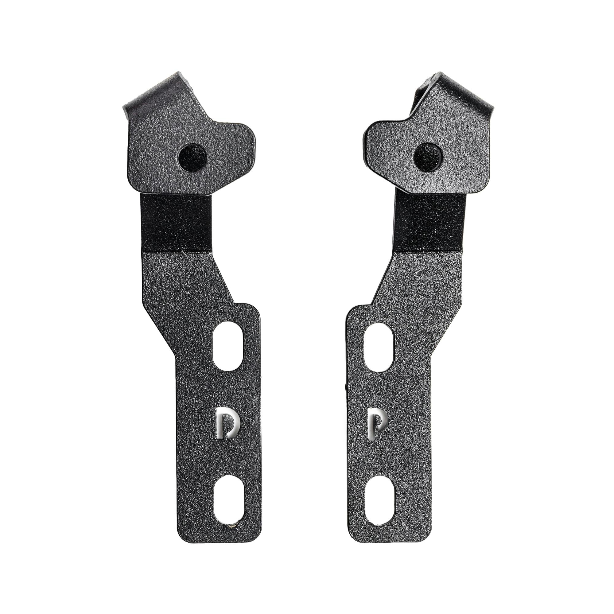 Go Rhino 732355T XE Hood Hinge Cube Light Mounts - 2019-2021 Toyota RAV4
