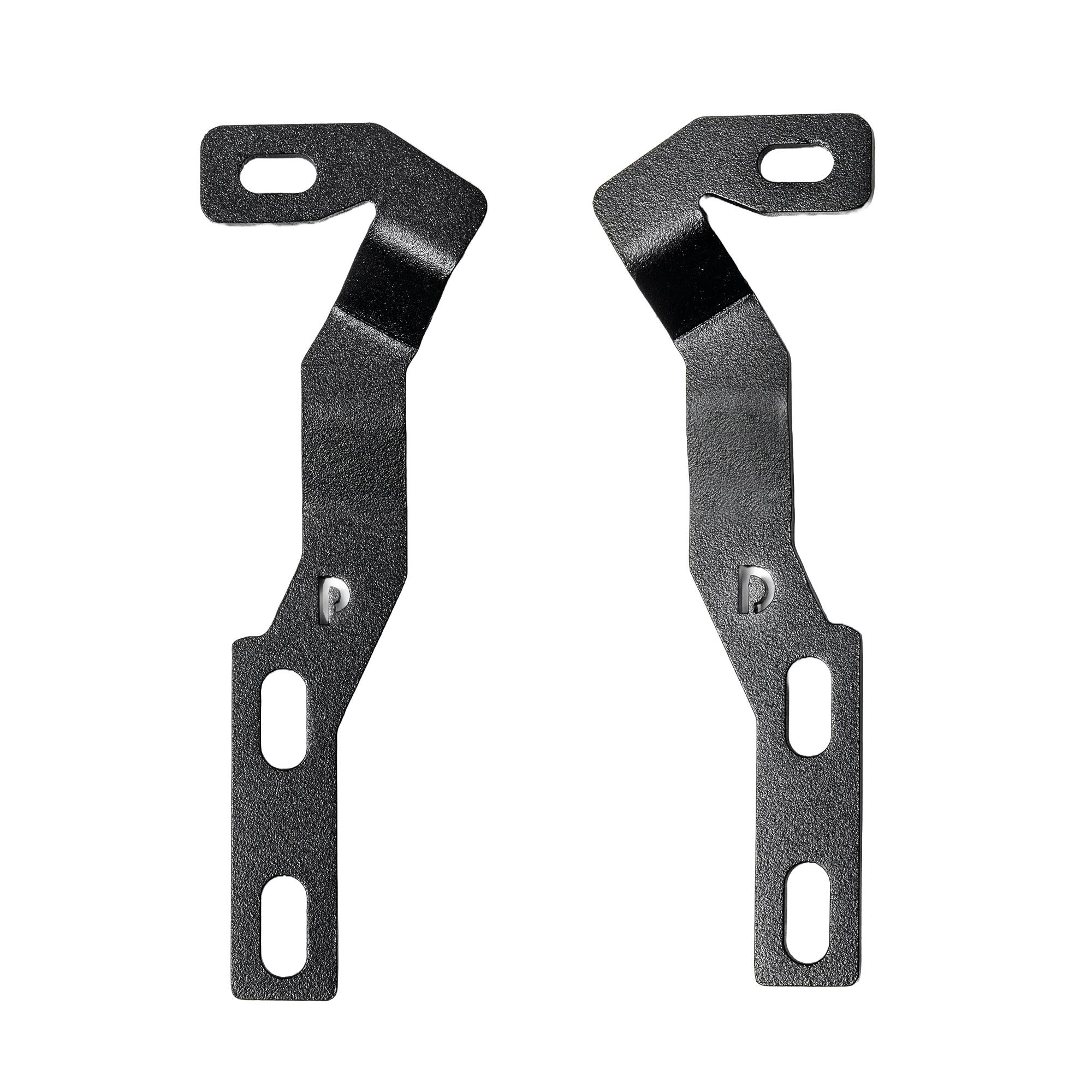 Go Rhino 732370T XE Hood Hinge Cube Light Mounts - 2016-2023 Toyota Tacoma