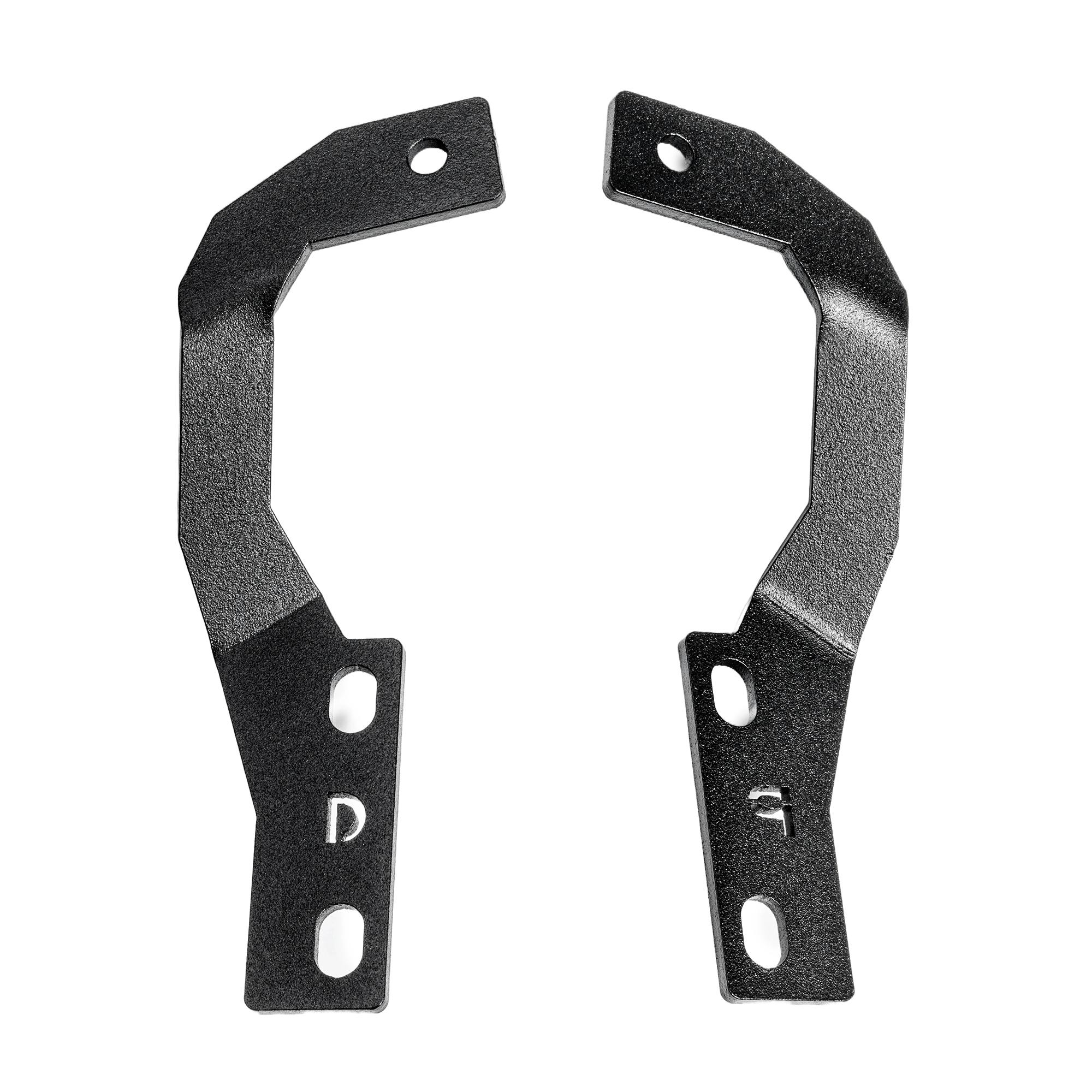 Go Rhino 732380T XE Hood Hinge Cube Light Mounts - 2010-2024 Toyota 4Runner