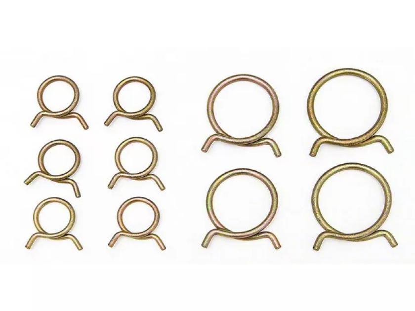 Redline Restomotive 1957-1958 Full Size Chevy Radiator & Heater Hose Clamp Set