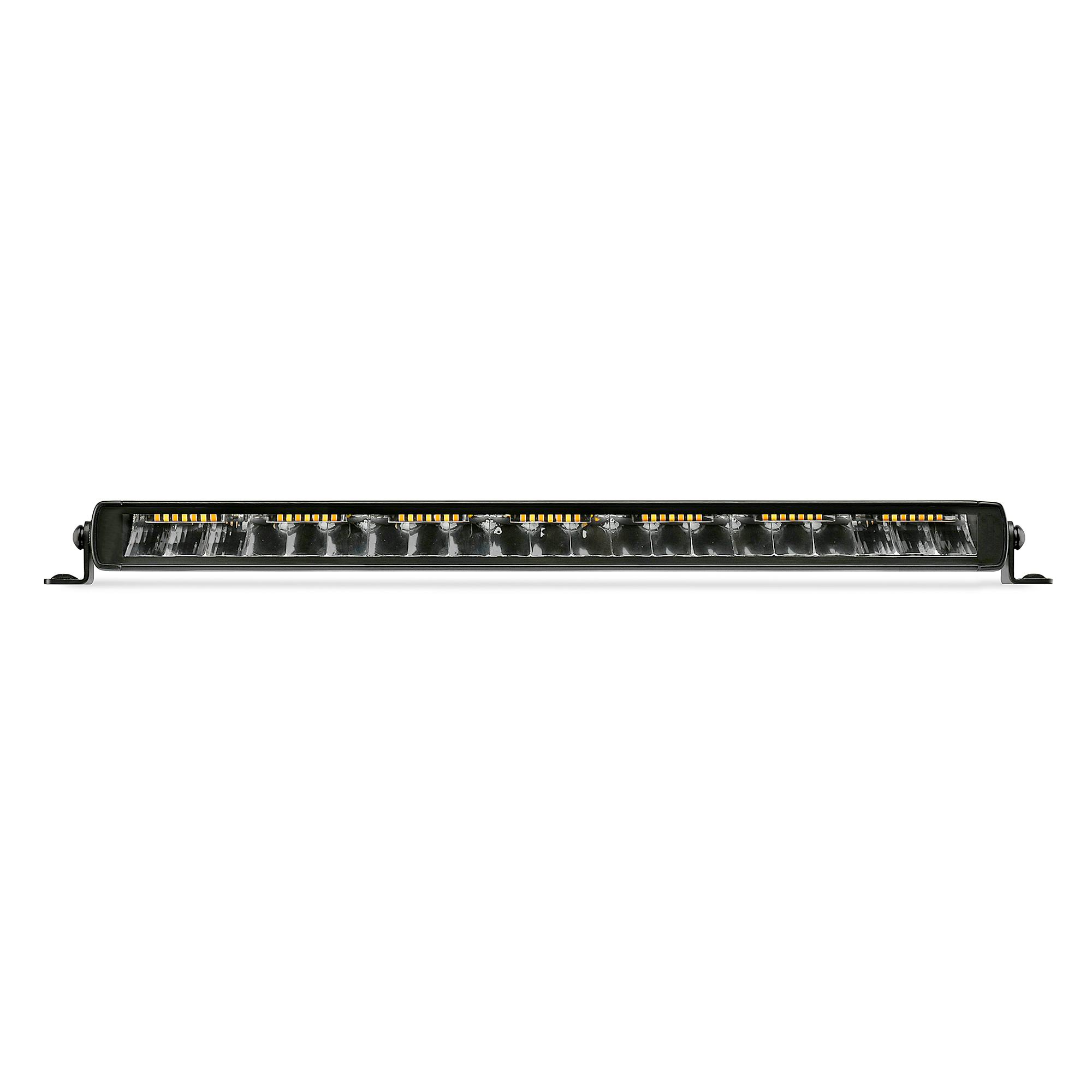 Go Rhino 751052012CSS Blackout Combo Series - SINGLELINE 20" Single Row LED Light Bar w/Amber LEDs